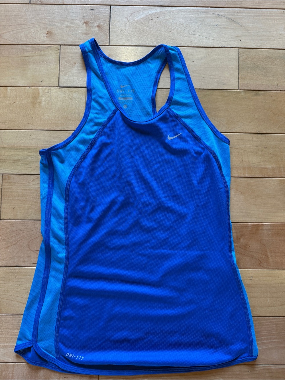 Nike Electric Blue & Aqua Racerback Tank
